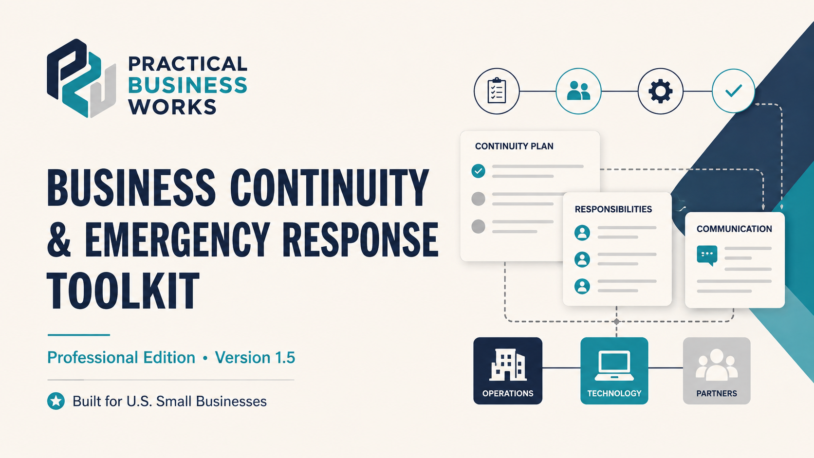 Business Continuity and Emergency Response Toolkit Professional Edition